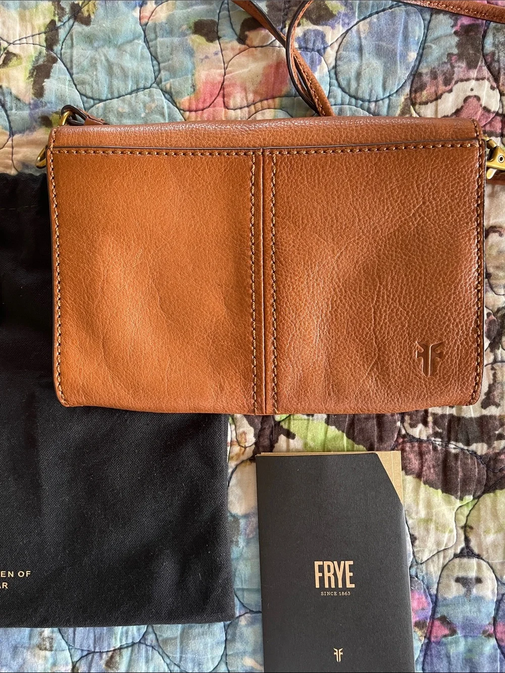 Frye wallet crossbody